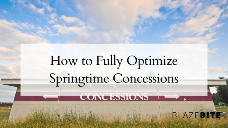 How to Fully Optimize Springtime Concessions