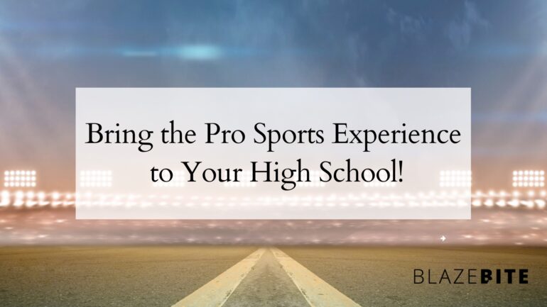 BlazeBite Brings Pro Sports Experience to School Concessions